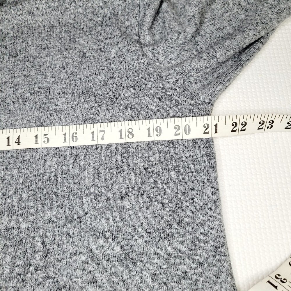 Anthropologie Maeve Sweater Womens Gray Small Fall Pumpkin Spice Latte Cowl Neck - Picture 5 of 12